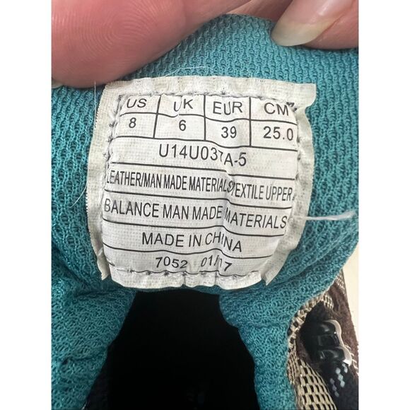 Bearpaw Cavern Women Size 8 Brown Hiking Shoes Leather Waterproof Athletic - Picture 8 of 11